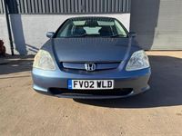 Used Honda Civic SE 2002 Blue Hatchback