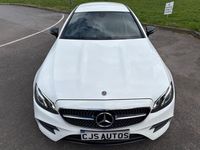 Used Mercedes E300 AMG line 2019 White Coupe