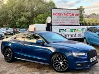 Used Audi A5 S-Line 2015 Blue Coupe