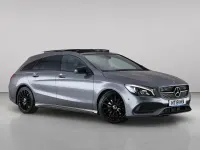Used Mercedes CLA220 Shooting Brake AMG line 2019 Grey Estate