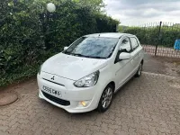 Used Mitsubishi Mirage 79 HP (58 kW) 2015 White Hatchback