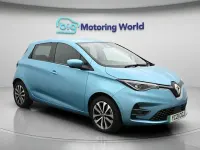 Used Renault Zoe GT-Line 100 kW (136 HP) 2021 Blue Hatchback