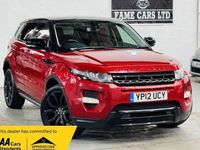 Used Land Rover Range Rover evoque Dynamic 2012 Red SUV