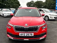 Used Skoda Kamiq SE 114 HP (83 kW) 2020 Red SUV