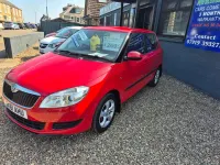 Used Skoda Fabia SE 86 HP (63 kW) 2012 Red Hatchback