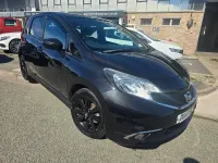 Used Nissan Note Black Edition 78 HP (57 kW) 2017 Black Hatchback