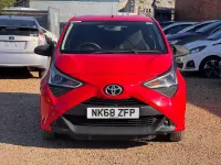 Used Toyota Aygo 70 HP (51 kW) 2018 Red Hatchback