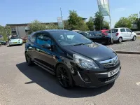 Used Vauxhall Corsa Edition 85 HP (62 kW) 2014 Black Hatchback