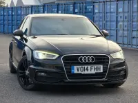 Used Audi A3 S-Line 2014 Black Hatchback