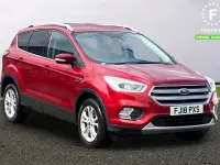 Used Ford Kuga Titanium 120 HP (88 kW) 2018 Red SUV