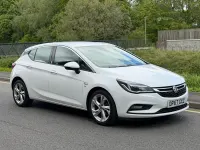 Gebraucht Vauxhall Astra SRi 150 PS (110 kW) 2018 Weiß Kleinwagen