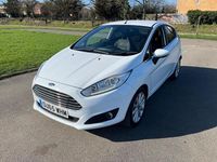 Used Ford Fiesta Titanium 2015 White Hatchback