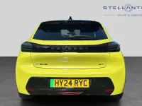 Used Peugeot e-208 GT 113 kW (154 HP) 2024 Yellow Hatchback