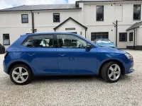 Used Skoda Fabia SE L 95 HP (69 kW) 2019 Blue Hatchback