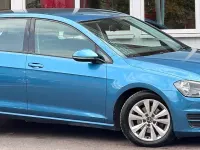 Used VW Golf VII SE 122 HP (89 kW) 2013 Blue Hatchback