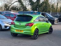 Used Vauxhall Corsa Edition 70 HP (51 kW) 2015 Green Hatchback