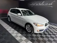Used BMW 120 Sport Line 190 HP (139 kW) 2016 White Hatchback