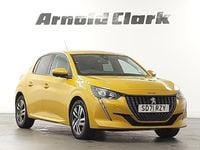 Used Peugeot 208 Allure Premium 100 HP (73 kW) 2021 Yellow Hatchback