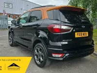 Used Ford Ecosport ST-Line 125 HP (91 kW) 2018 Black SUV