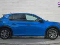 Used Peugeot e-208 Allure Premium 100 kW (136 HP) 2022 Blue Hatchback