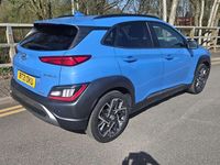 Second-hand Hyundai Kona Ultimate 141 CP (103 kW) 2021 Albastru SUV