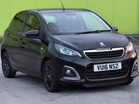 Used Peugeot 108 Active 2016 Black Hatchback