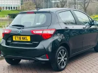 Used Toyota Yaris 100 HP (73 kW) 2018 Black Hatchback