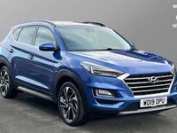 Used Hyundai Tucson Premium SE 136 HP (100 kW) 2019 Blue SUV