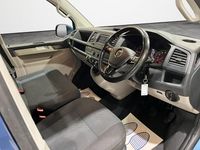 Used VW T6 Highline 138 HP (101 kW) 2016 Blue Van