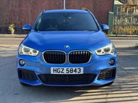 Used BMW X1 M Sport 190 HP (139 kW) 2017 Blue SUV