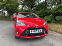 Used Toyota Yaris 111 HP (81 kW) 2018 Red Hatchback