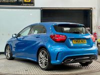 Used Mercedes A200 AMG Line Premium 2017 Blue Hatchback