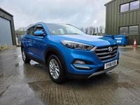 Used Hyundai Tucson SE 132 HP (97 kW) 2018 Blue SUV