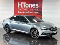 Used Skoda Superb SportlinePlus 218 HP (160 kW) 2020 Grey Hatchback