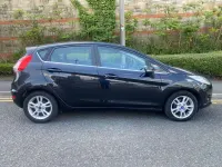 Used Ford Fiesta Zetec 82 HP (60 kW) 2014 Black Hatchback