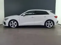 Used Audi A3 Sportback S-Line 110 HP (80 kW) 2020 White Hatchback