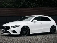 Used Mercedes A200 AMG line 2021 White Hatchback