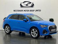 Used Audi Q3 S-Line 150 HP (110 kW) 2020 Blue SUV
