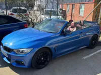 Begagnad BMW 420 M Sport 2016 Blå Cab