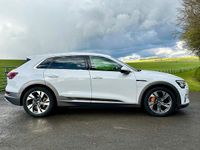 Used Audi e-tron Advanced 300 kW (408 HP) 2019 White SUV