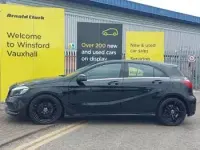 Used Mercedes A180 AMG Line Premium 122 HP (89 kW) 2018 Black Hatchback