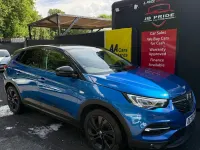 Used Vauxhall Grandland X SRi 130 HP (95 kW) 2020 Blue SUV