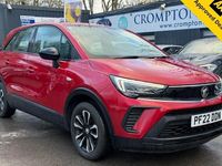 Used Vauxhall Crossland Design Edition 83 HP (61 kW) 2022 Red SUV