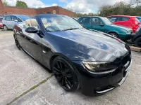 Used BMW 320 Cabriolet M Sport 2007 Black Cabriolet