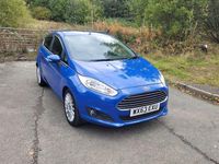 Used Ford Fiesta Titanium 2013 Blue Hatchback