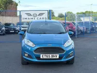 Usado Ford Fiesta Titanium 2016 Azul Citadino