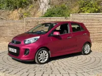 Used Kia Picanto 84 HP (61 kW) 2015 Pink Hatchback