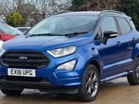 Used Ford Ecosport ST-Line 101 HP (74 kW) 2018 Blue SUV