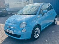 Used Fiat 500 Lounge 2015 Blue Hatchback