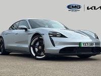 Used Porsche Taycan Performance Package 559 kW (761 HP) 2021 Silver Sedan